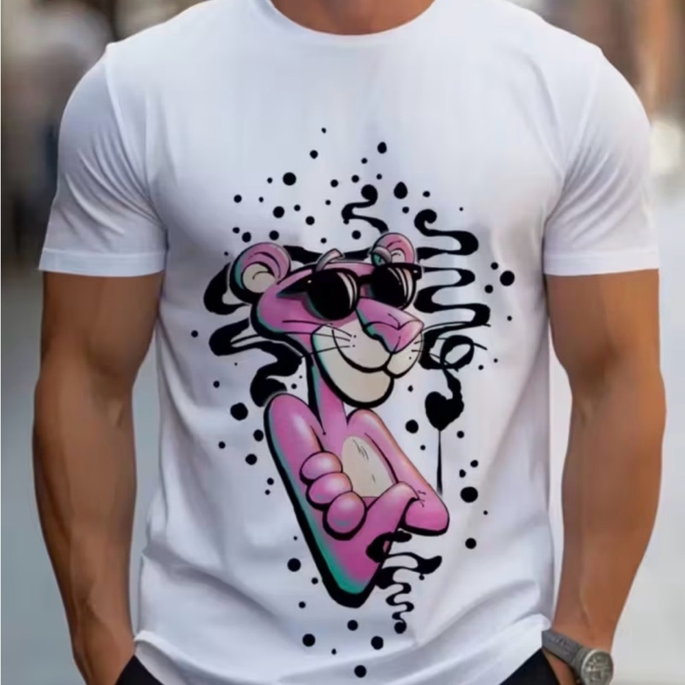 NEW Pink Panther Design Tee